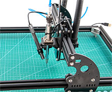 PSE-20 manual pick and place machine, strong and light aluminum frame