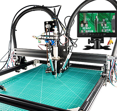 PSE-22-AV motorized pick and place machine