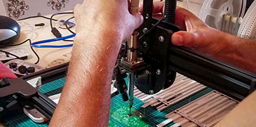 How to operate the PSE-20 manual pick and place machine